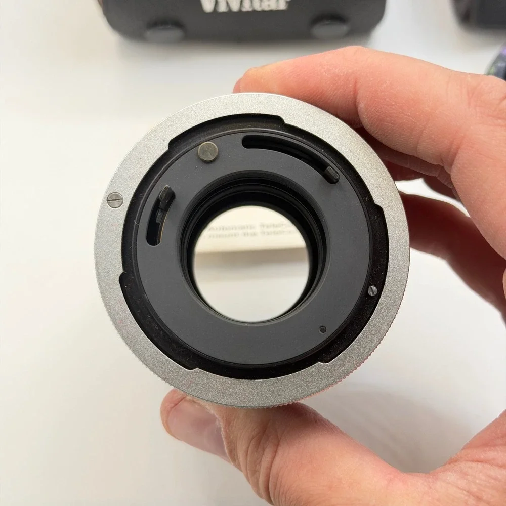 Vivitar Automatic Extension Tube & Soligor 2X Tele Converter for Canon FD Mount
